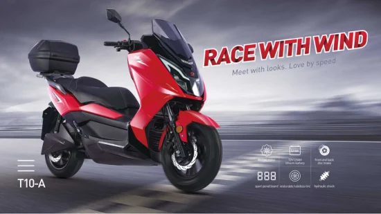 Motocicleta E de gran potencia con batería de litio 72V120ah 8000W, motocicleta deportiva de carreras, motocicleta eléctrica de alta velocidad de 120 km/H