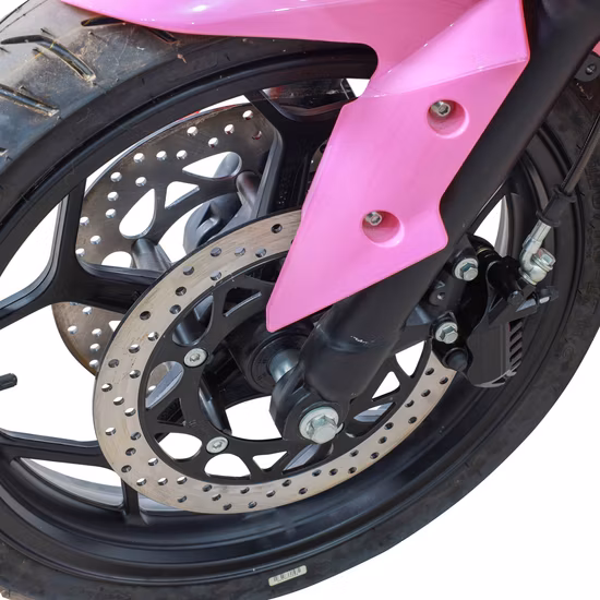 Motocicleta eléctrica Popular Taxi Street Moto Bodaboda Cross Bike 3000W 72V40ah (HD3000W-9P)